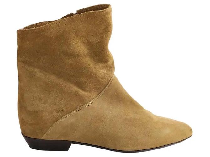Isabel Marant Khaki Leather Boots