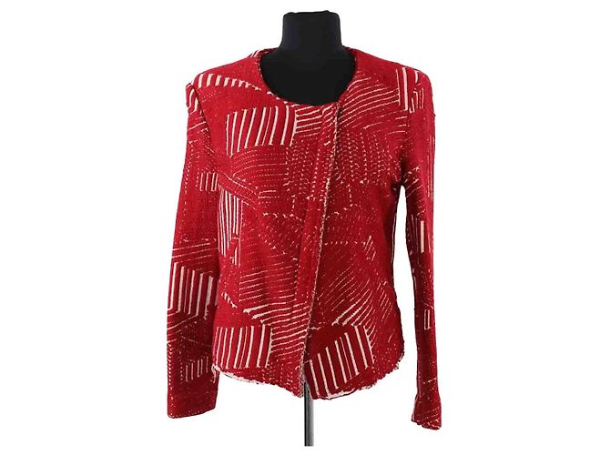 Chaqueta roja Iro de sintético