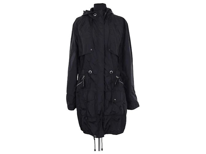 Parka nera Sonia Rykiel