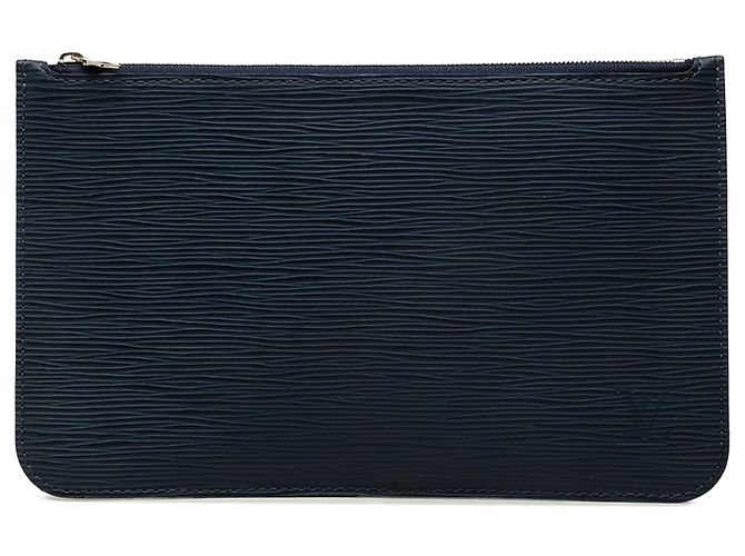 Pochette Louis Vuitton Epi Neverfull Blu