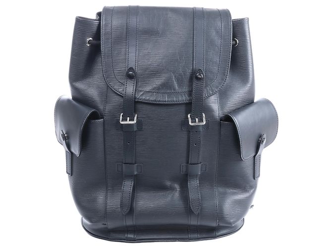 Louis Vuitton Christpher PM Epi Leather Backpack in Black M50159