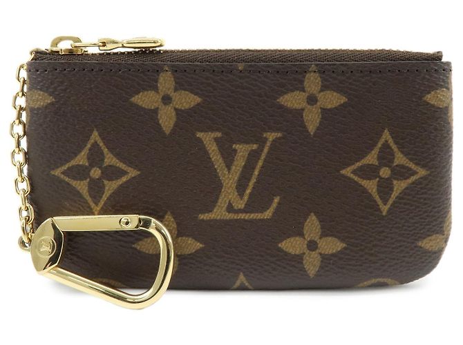 Louis Vuitton Monogram Pochette Cles Coin Case Key Case M62650
