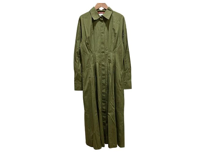 Max Mara Studio Hemdblusenkleid aus reiner Baumwolle