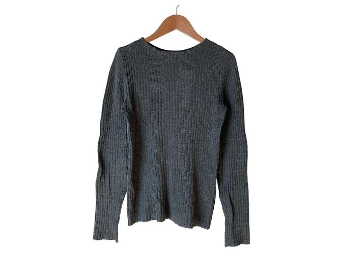 Autre Marque Todayful Boatneck Rippstrick-Pullover