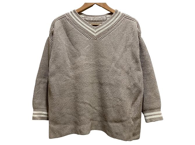 Autre Marque Foxey New York V-Ausschnitt Pullover