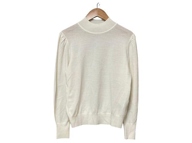 theory luxe Lawrence Reya Sweater Wool Knit Top
