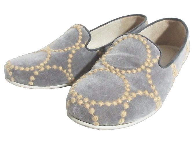 Autre Marque Mina Perhonen Aina Embroidered Flats