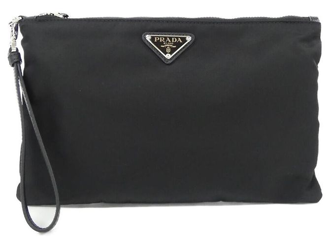 Pouch Prada Tessuto Saffiano