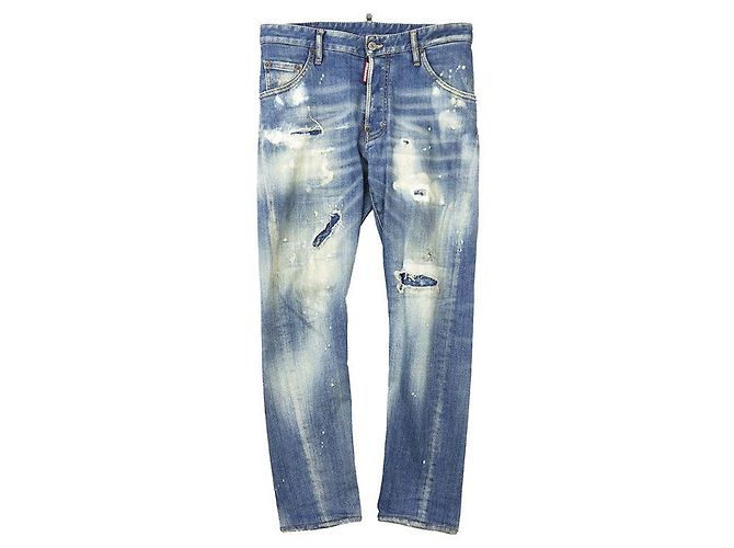 DSQUARED2 Skater Jean Pantalones de denim de algodón