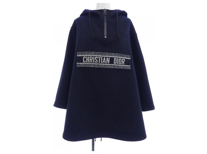 Christian Dior Wool Blend Poncho