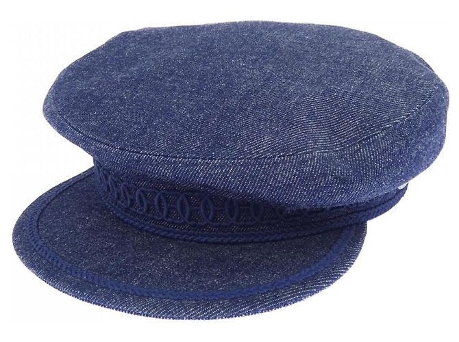 Hermès Boné em denim Hermes CABOURG H ANCRE