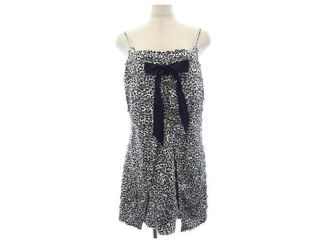 Vestido de seda Chanel