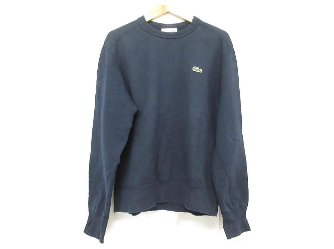 Autre Marque Lacoste Sweatshirt mit Rundhalsausschnitt aus Baumwolle