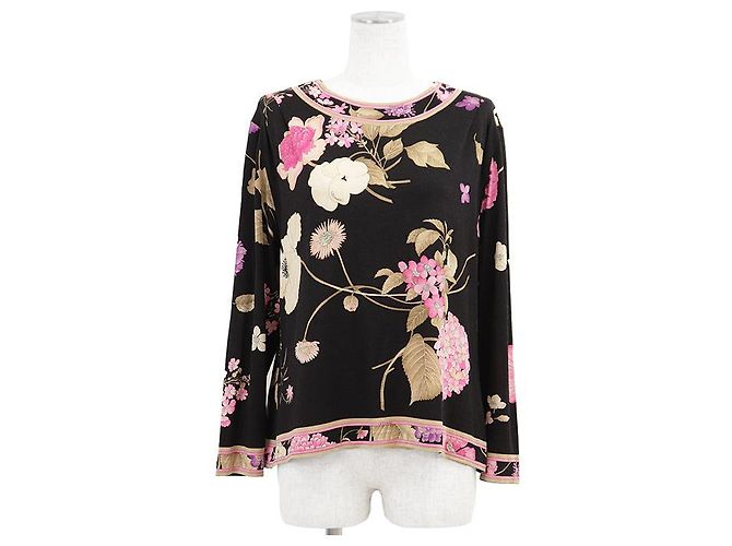 Leonard Silk Wool Knit Top