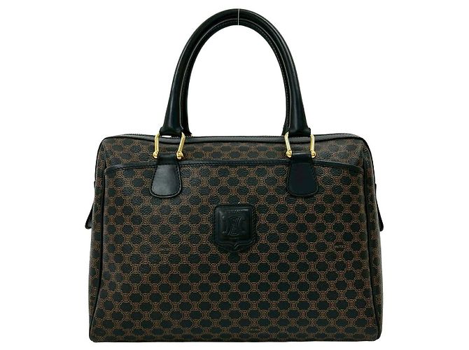 Céline Sac à main en cuir Celine Macadam Triomphe