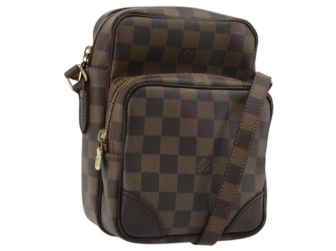 LOUIS VUITTON Damier Ebene Amazon Shoulder Bag SPO N48074 LV