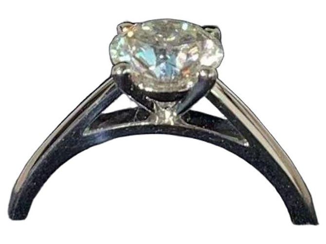 De Beers Solitär Diamantring 1 Karat