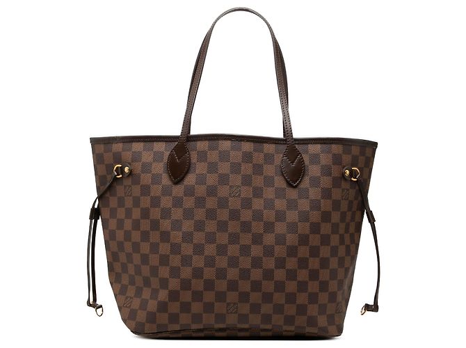 Louis Vuitton Brown Damier Ebene Neverfull MM