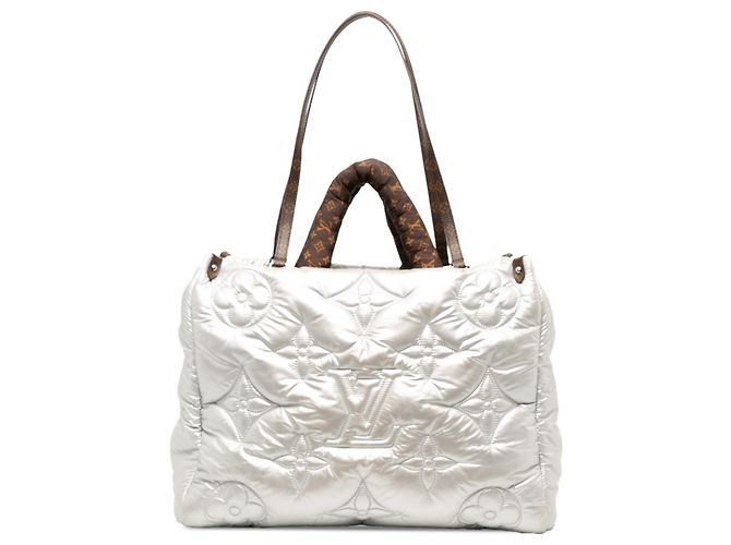Louis Vuitton Silver Econyl Monogram Pillow Onthego GM