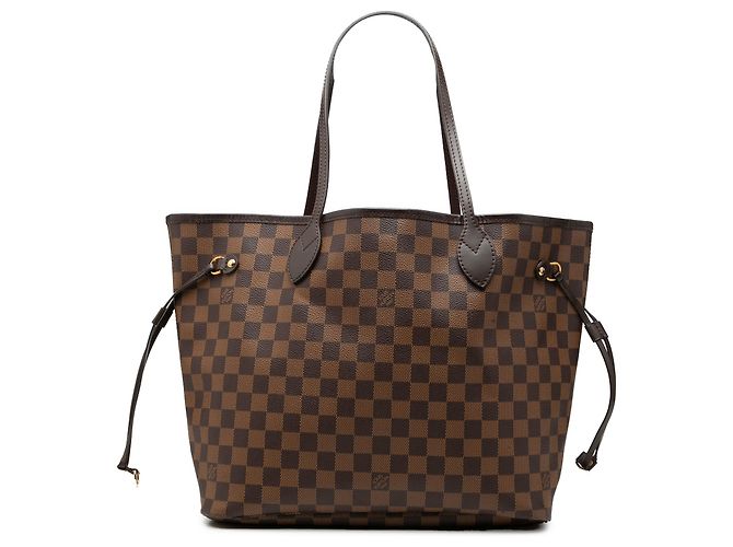 Louis Vuitton Brown Damier Ebene Neverfull MM