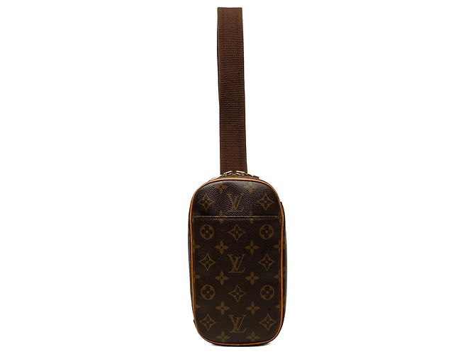 Louis Vuitton Brown Monogram Pochette Gange