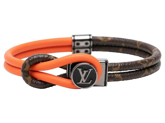 Louis Vuitton Brown Monogram Loop It Armband