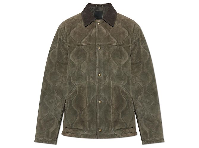 Autre Marque Chaqueta de gamuza Dakota AllSaints verde
