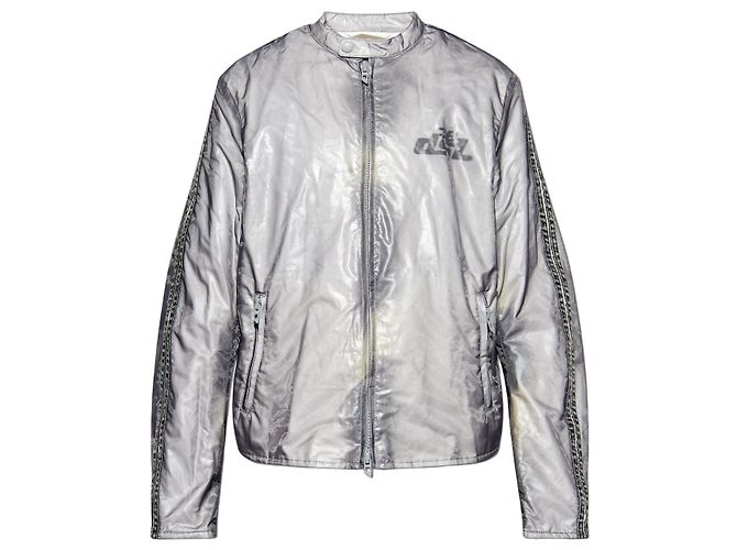 Diesel J-POP Jacke grau Nylon