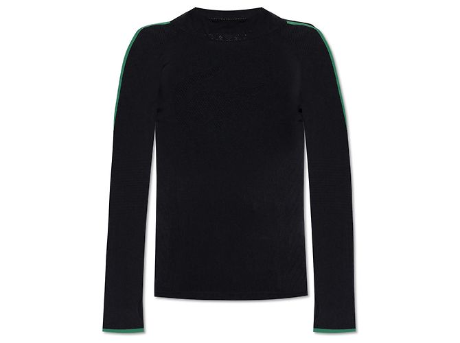 Lacoste Logo Wool Top Black