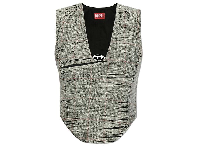 Top Diesel DE-LARIS-FSG Gris de Algodón