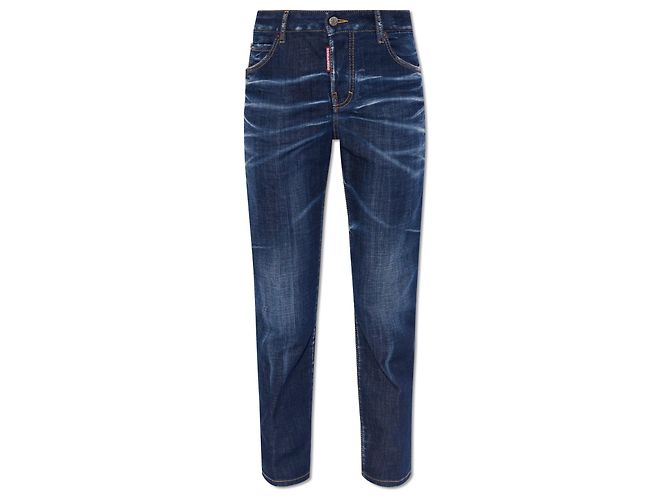 Jeans Cool Girl Dsquared2 blu cotone