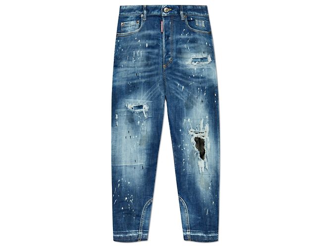 Vaqueros Baby Carpented Dsquared2 Azules Corte Boyfriend