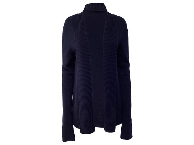 Vince Strick-Cardigan aus Kaschmir in Navy Blue