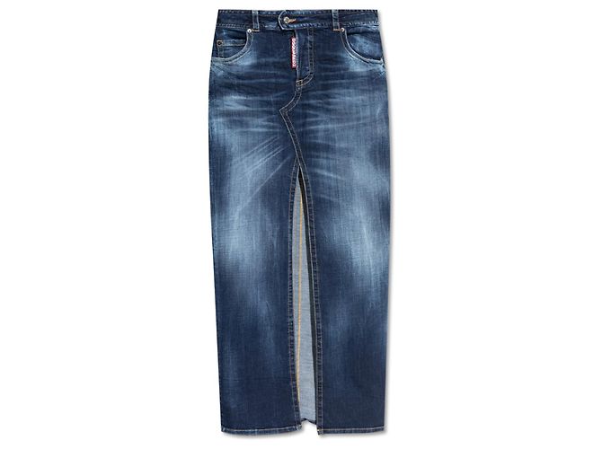 Gonna in denim blu Dsquared2
