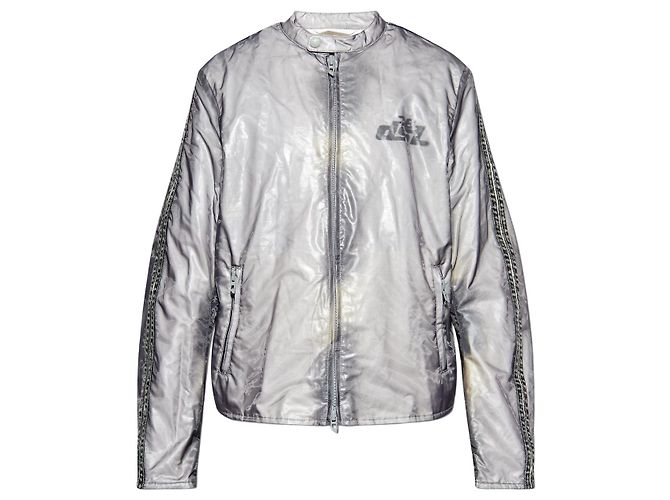 Diesel J-POP Jacke grau Nylon