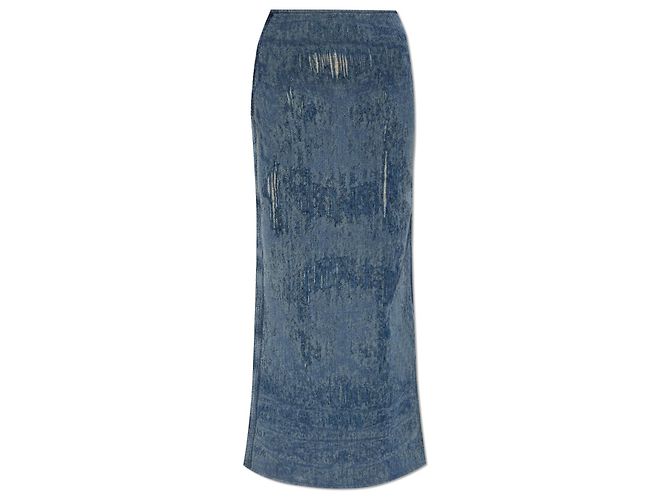 Falda Diesel DE-MEGAN-FSG Azul Algodón