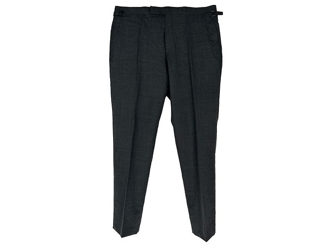 Tom Ford Slim-Fit Trousers in Grey Wool