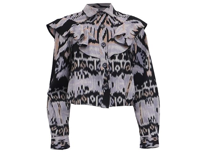Blusa Mathilde Ulla Johnson in cotone multicolore
