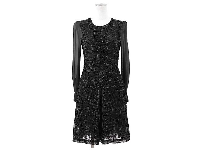 Abito romper in tulle e chiffon Valentino