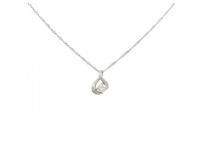 Autre Marque Collana in platino e diamanti
