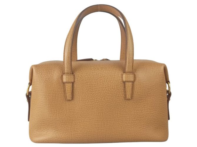 Sac à main en cuir marron clair Loewe
