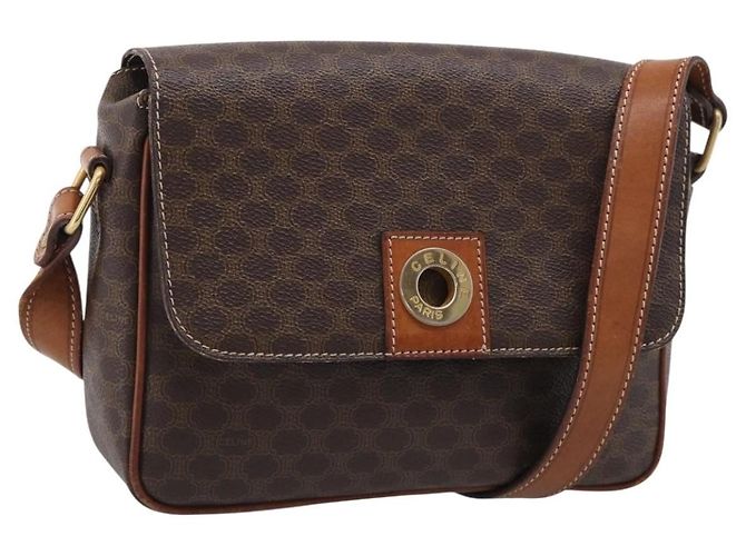 Céline Celine Macadam Shoulder Leather Medium