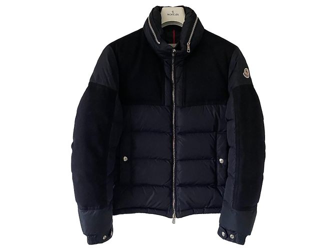 Moncler Arcs Navy Blue Down Jacket