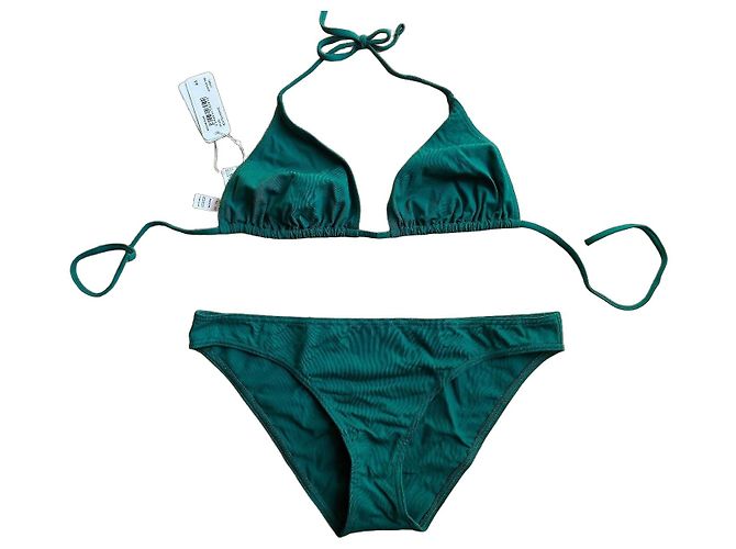 Eres Zweiteiliger Bikini grün aus Polyamid
