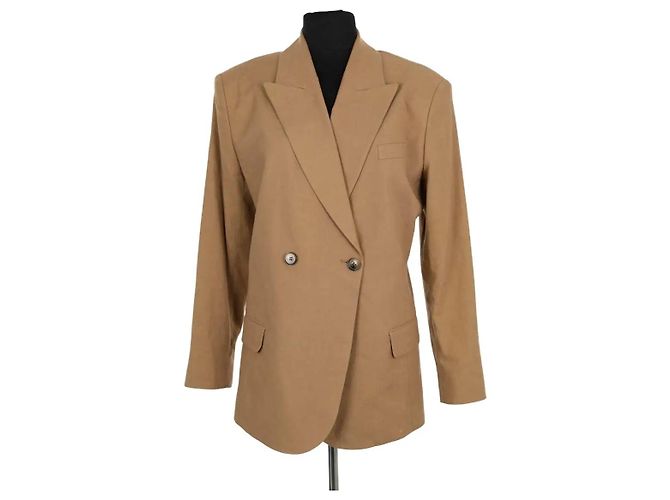 Blazer Ba&Sh castanho de algodão