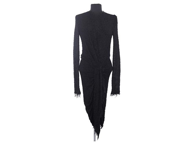 Isabel Marant Schwarzes Viskose Kleid