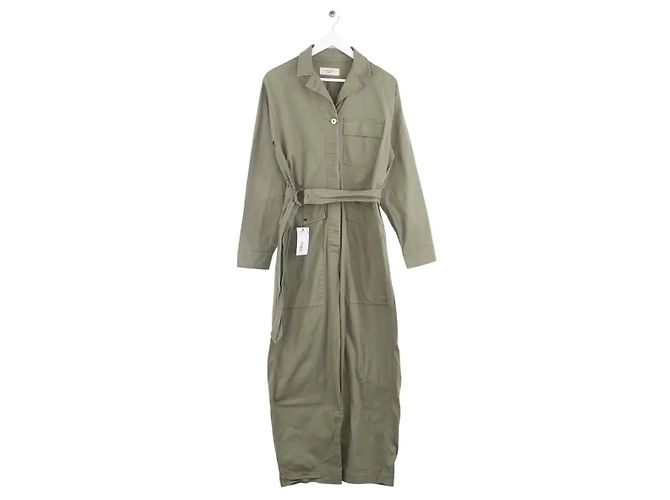 Tuta Max Mara in cotone verde