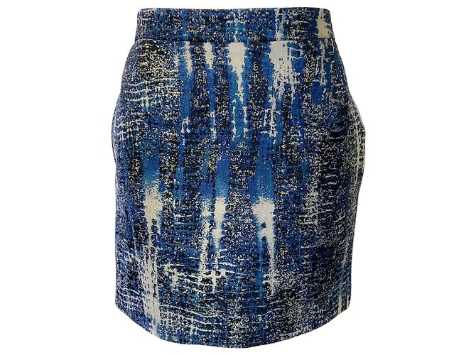 Stella Mc Cartney Stella McCartney Minirock Blue / White