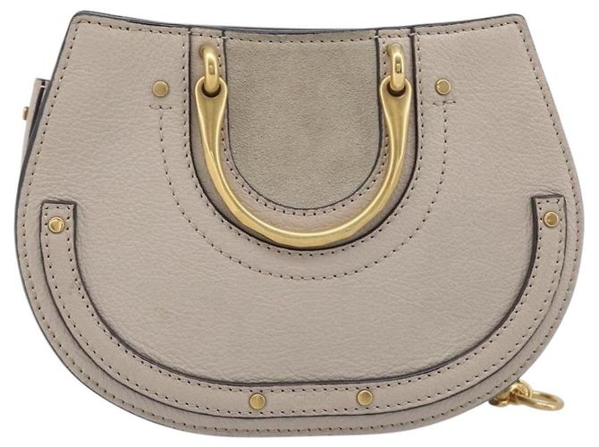 Chloé Chloe Pixie Belt Leather and Suede Mini