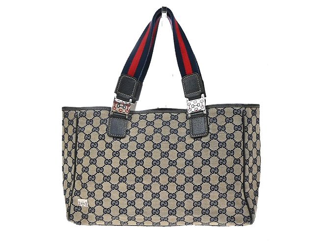 Gucci Web Handle Buckle GG Canvas Medium